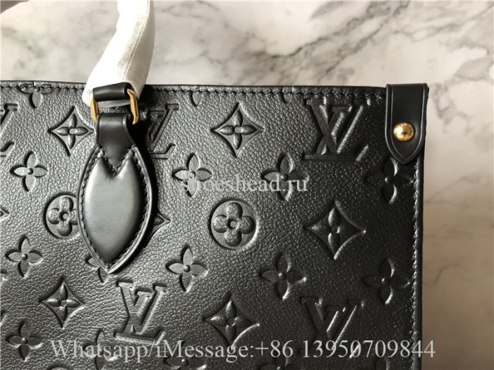 Original Louis Vuitton Onthego GM Empreinte Leather Tote Bag M44925