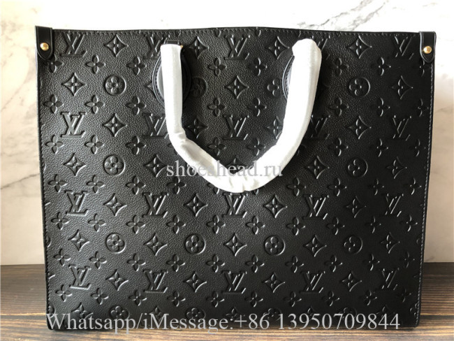Original Louis Vuitton Onthego GM Empreinte Leather Tote Bag M44925