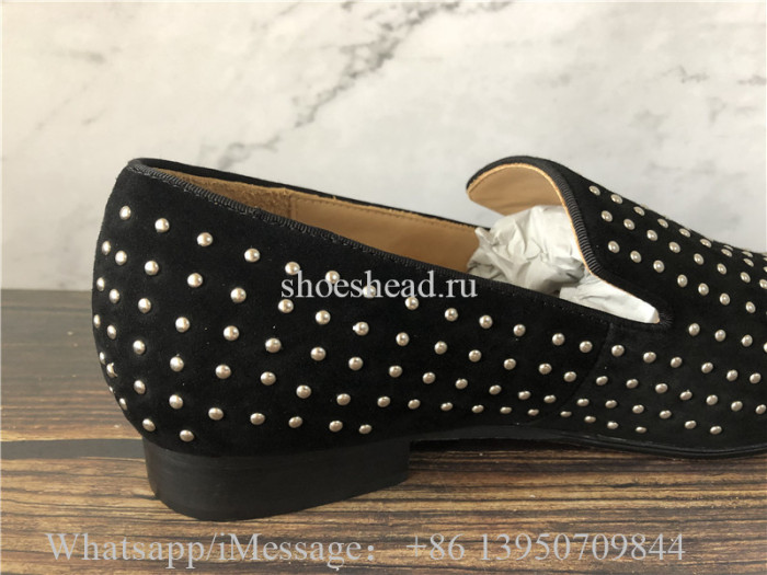 Christian Louboutin Roller Boy Black Suede Opera Sneaker