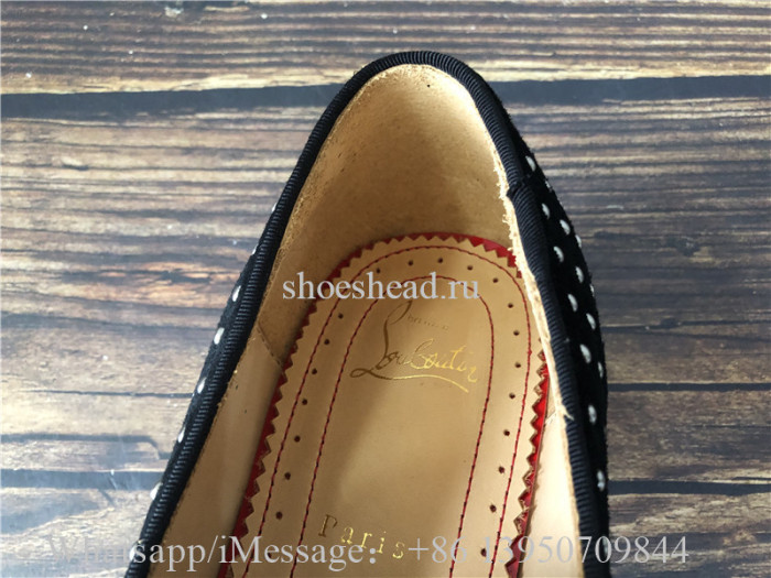 Christian Louboutin Roller Boy Black Suede Opera Sneaker