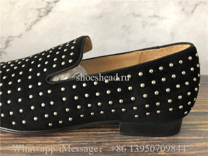Christian Louboutin Roller Boy Black Suede Opera Sneaker