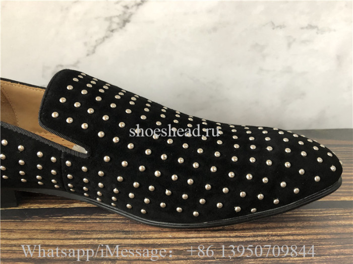 Christian Louboutin Roller Boy Black Suede Opera Sneaker