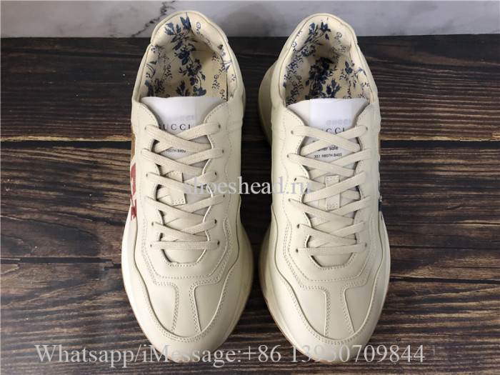 Super Quality Gucci Rhyton Vintage Trainer Sneaker Multicolor Web Signature