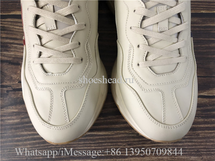Super Quality Gucci Rhyton Vintage Trainer Sneaker Multicolor Web Signature