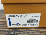 Louis Vuitton Monogram Lock It Flat Mule Slide