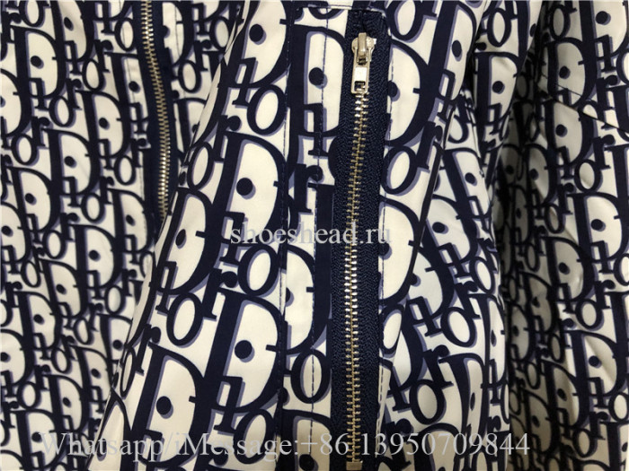Christian Dior Oblique Jacket Navy Blue