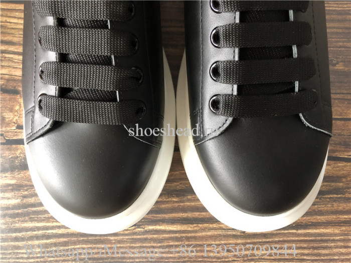 Super Quality Alexander McQueen Oversized Sneaker Black With Rhinestone Back