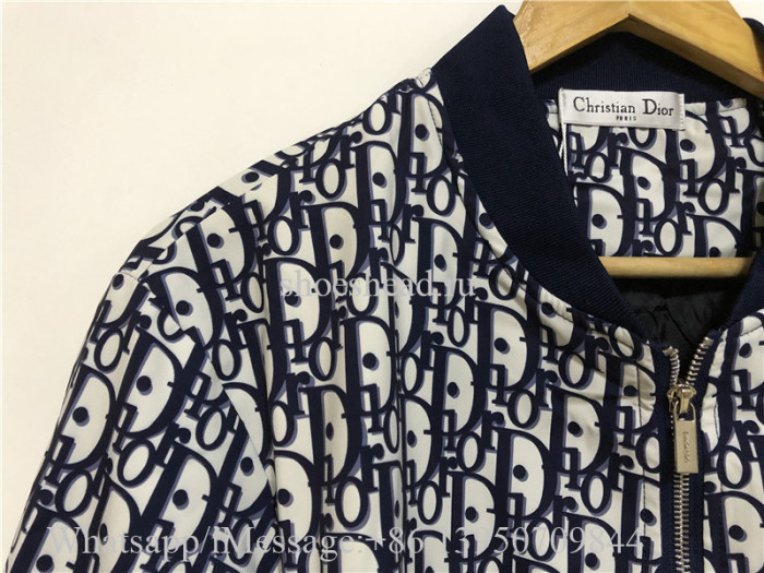 Christian Dior Oblique Jacket Navy Blue