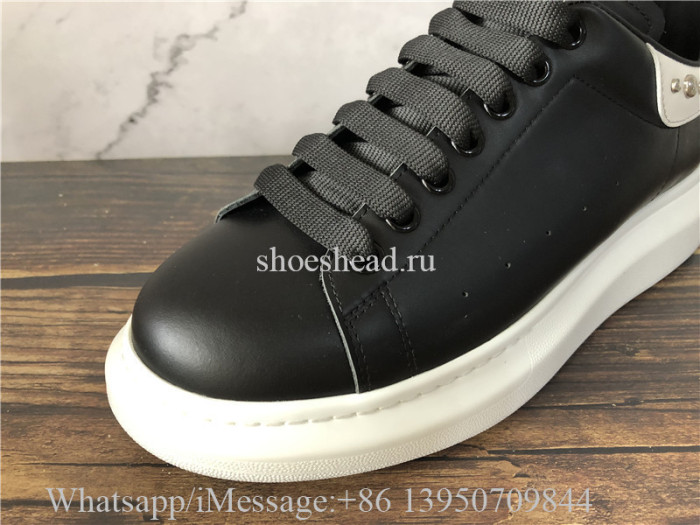 Super Quality Alexander McQueen Oversized Sneaker Black With Rhinestone Back