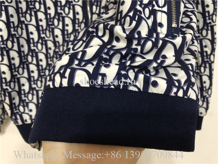 Christian Dior Oblique Jacket Navy Blue