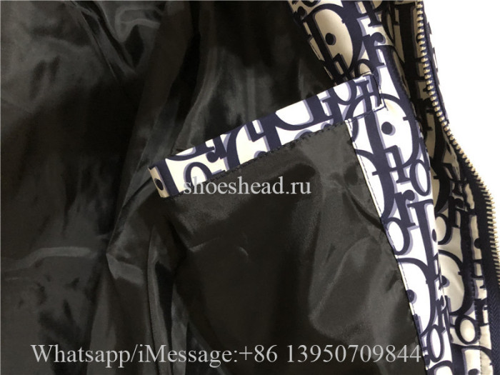 Christian Dior Oblique Jacket Navy Blue