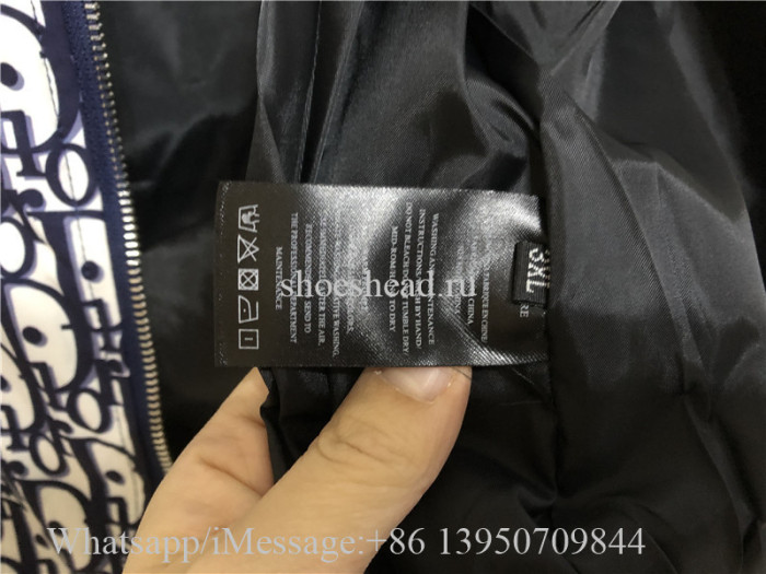 Christian Dior Oblique Jacket Navy Blue