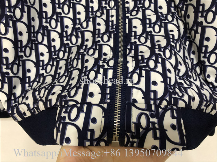 Christian Dior Oblique Jacket Navy Blue