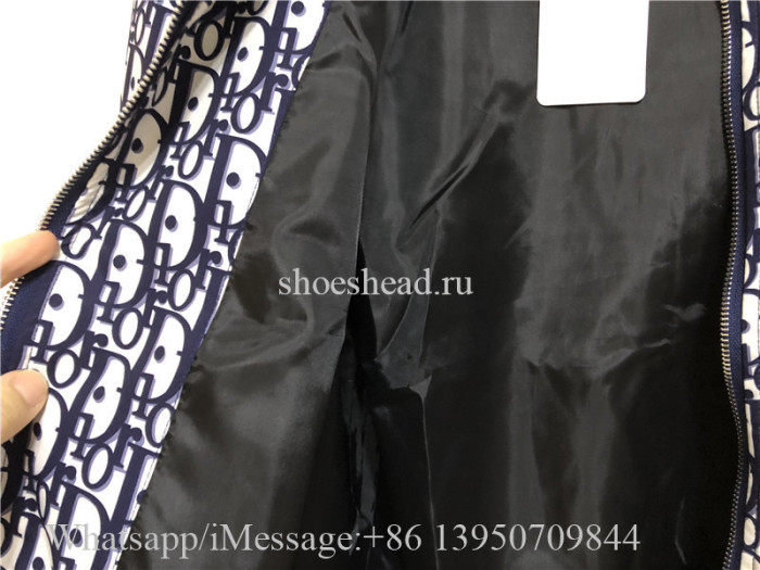 Christian Dior Oblique Jacket Navy Blue
