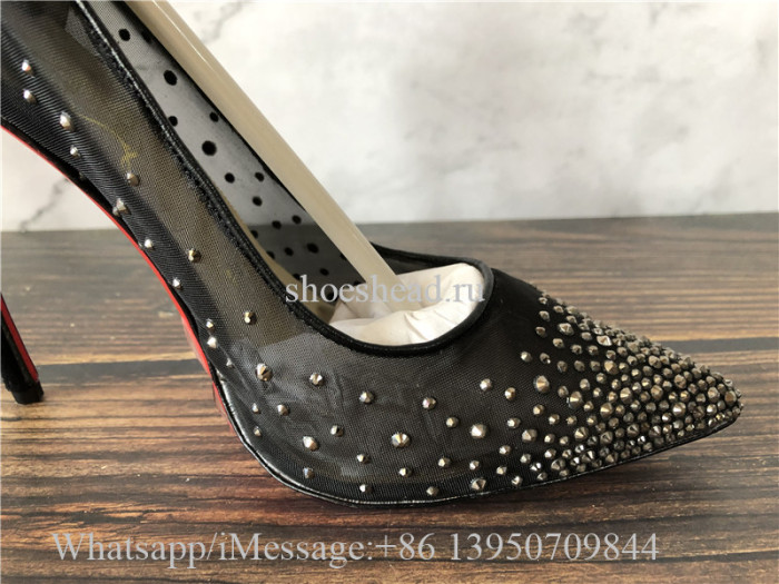 Christian Louboutin High Black Pumps