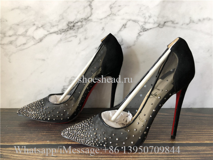 Christian Louboutin High Black Pumps