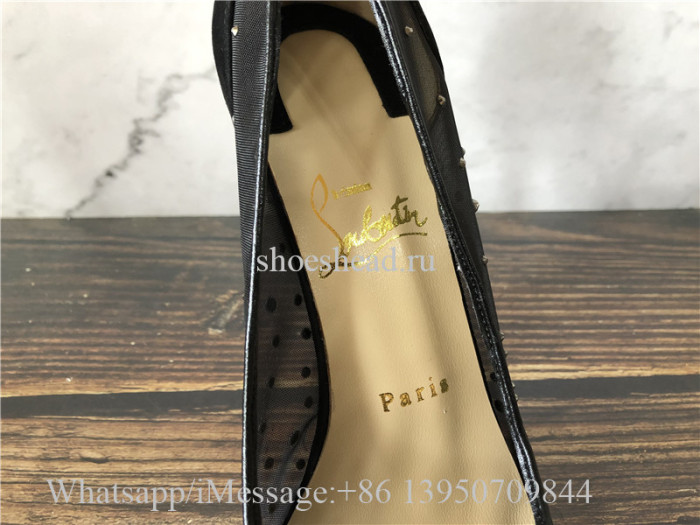 Christian Louboutin High Black Pumps
