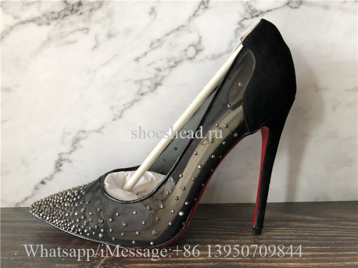 Christian Louboutin High Black Pumps