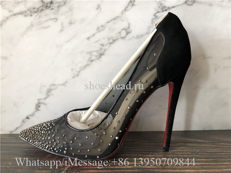 Christian Louboutin High Black Pumps