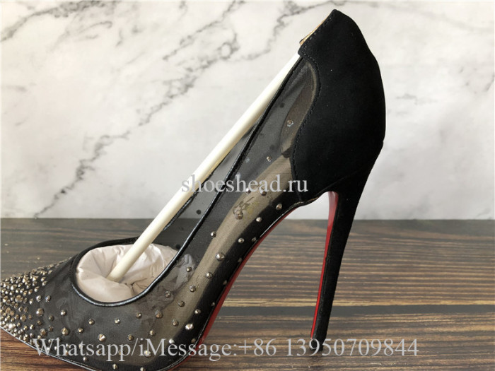 Christian Louboutin High Black Pumps