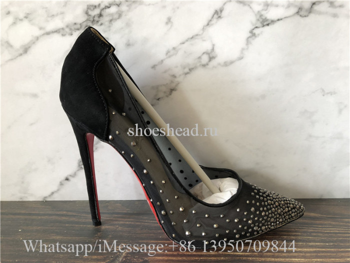 Christian Louboutin High Black Pumps