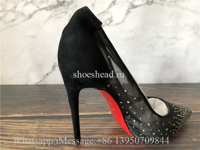 Christian Louboutin High Black Pumps