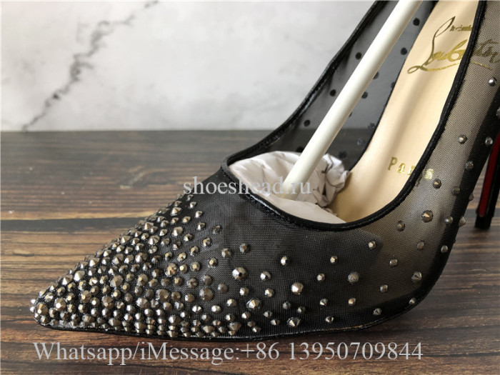 Christian Louboutin High Black Pumps