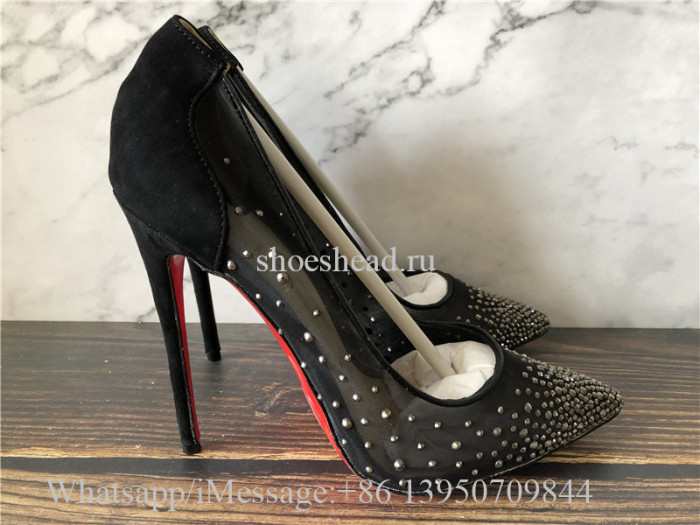 Christian Louboutin High Black Pumps