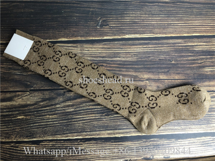 Gucci GG Pattern Cotton Blend Socks 1