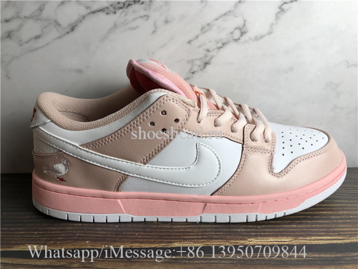 Nike Wmns SB Dunk Low TRD QS Pink Pigeon