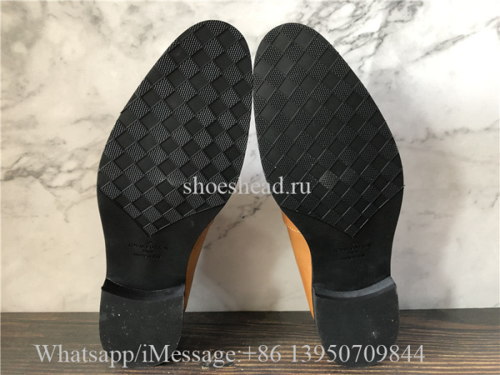 Louis Vuitton Dress Brown Loafer