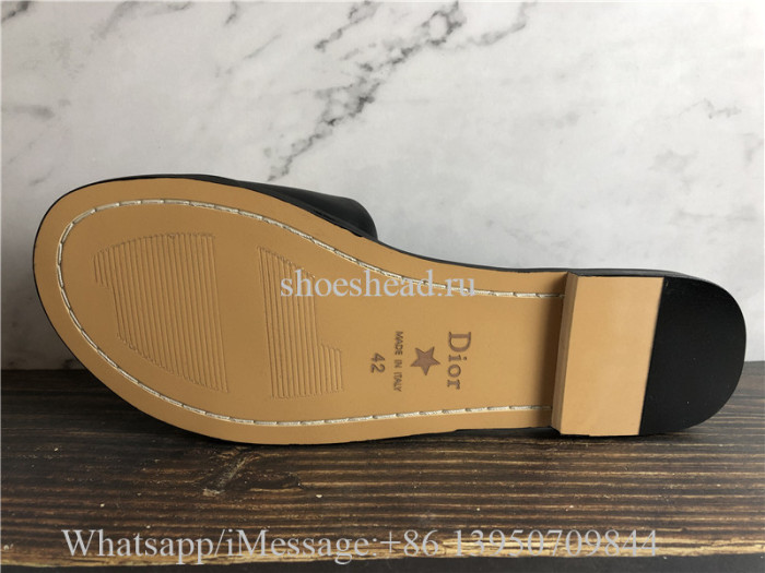 Christian Dior Mules Black Slide