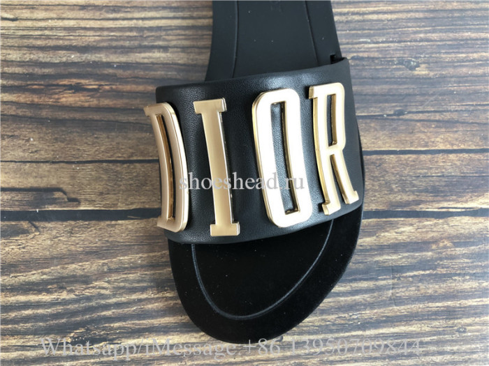 Christian Dior Mules Black Slide