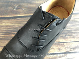 Christian Louboutin Dress Shoes Black Leather Loafer