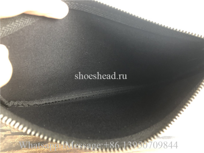 Original Louis Vuitton Trio Messenger Monogram Eclipse Reverse Gray Bag M69443