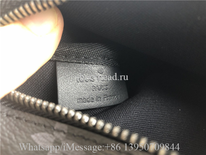 Original Louis Vuitton Trio Messenger Monogram Eclipse Reverse Gray Bag M69443