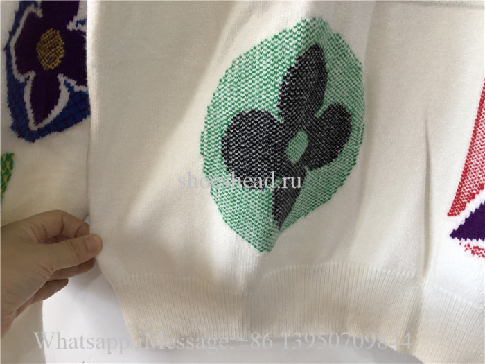 Louis Vuitton Multicolor Monogram Crewneck Sweater
