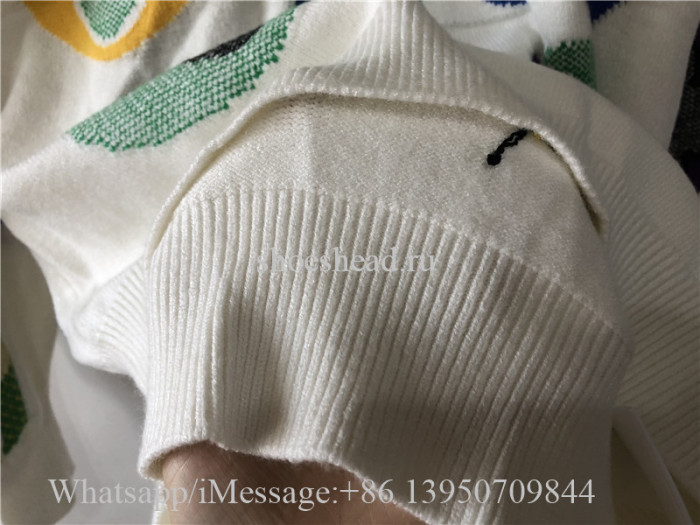 Louis Vuitton Multicolor Monogram Crewneck Sweater