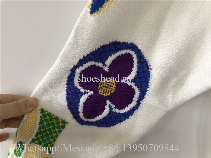 Louis Vuitton Multicolor Monogram Crewneck Sweater
