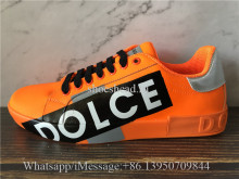 Dolce & Gabbana Low Top Sneaker Orange