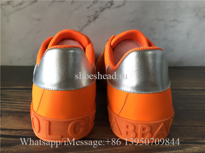 Dolce & Gabbana Low Top Sneaker Orange