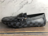 Louis Vuitton Damier Black Dress Shoes