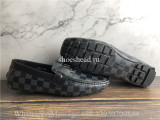 Louis Vuitton Damier Black Dress Shoes