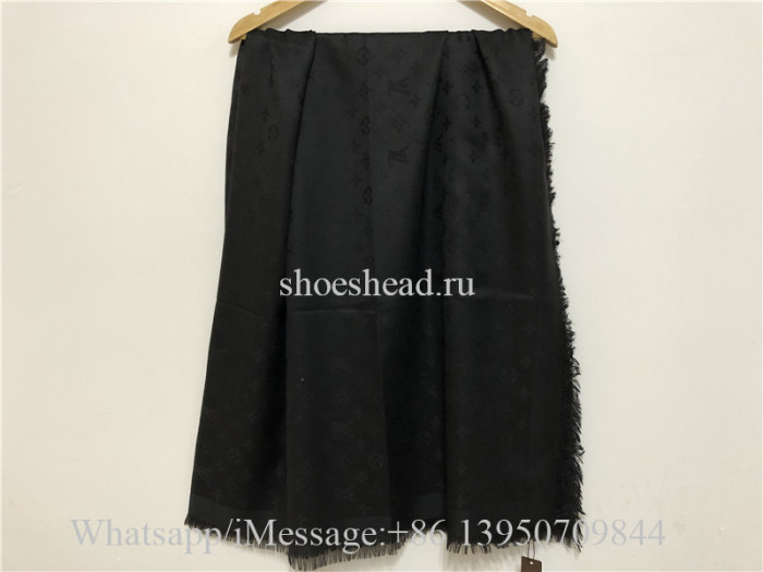 Louis Vuitton Black Scarf