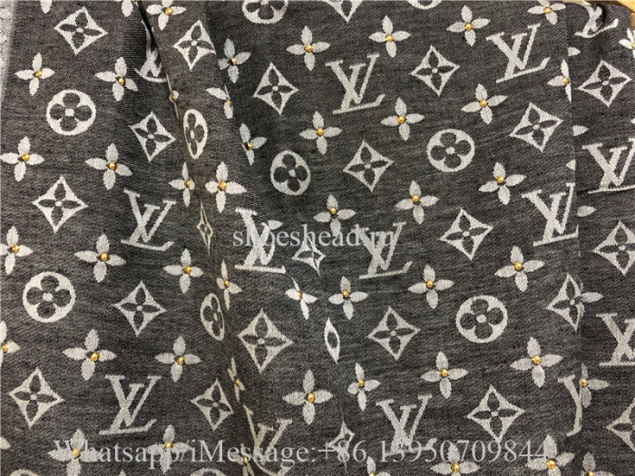 Louis Vuitton Grey Scarf