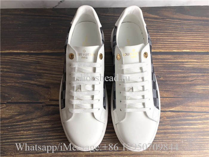 Super Quality Louis Vuitton Damier Low Top Sneaker White