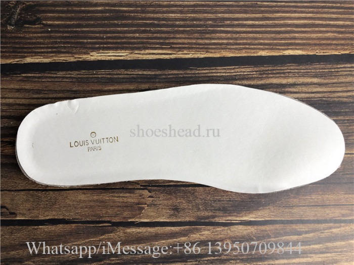 Super Quality Louis Vuitton Damier Low Top Sneaker White