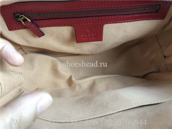 Original Gucci GG Marmont Small Shoulder Bag With Bamboo