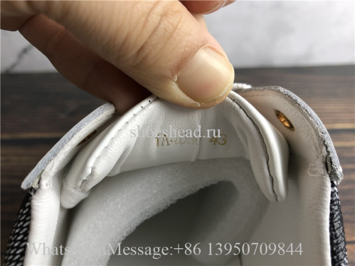 Super Quality Louis Vuitton Damier Low Top Sneaker White