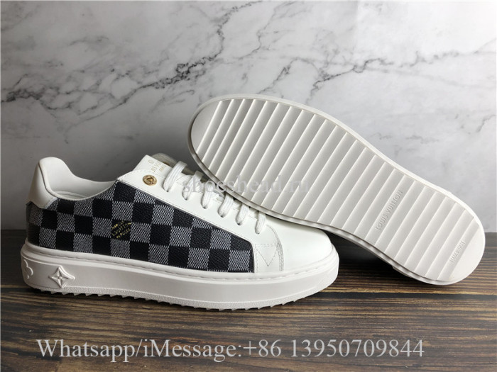 Super Quality Louis Vuitton Damier Low Top Sneaker White